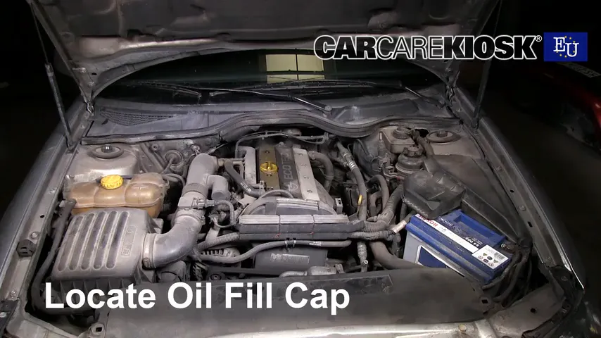 2000 Opel Omega GLS 2.2L 4 Cyl. Oil Add Oil